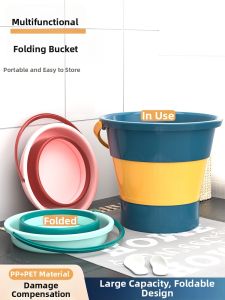 ZEXI | Folding Multi-use Water Bucket Portable for Travel Camping Fishing