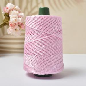 1pc 3mm Crocheting light weight Rope cool Hollow yarn to crochet Summer Sun Hat Hand Knitting thick threads bag hat Cushion