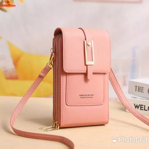 Tas selempang wanita hp touchscreen multifungsi