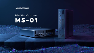 Workstation Server Minisforum MS01 SFP+ 10Gbps MS-01 băng thông 10GB Máy trạm / chủ