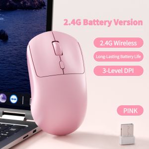 NexusClick Bluetooth 5.4/2.4G Wireless Mouse Rechargeable Dual Mode Slient Mouse Office Gaming Mice for Computer Laptop Macbook