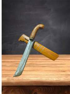 40CM GOLOK BEDOG BAJA TEBAS GOLOK KEBUN~ ASLI BAHAN BAJA