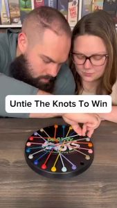 Breaking The Rope Challenge Puzzle Toy Board Games for Kids Rope Decryption Game Logic Training