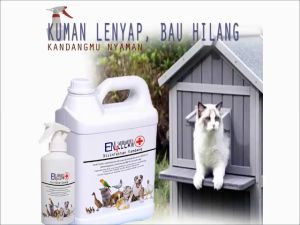 Disinfektan kandang 500ml spray wangi sereh segar EN4Clean promo terlaris