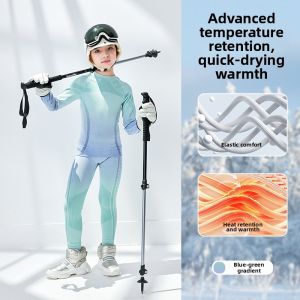 Moonkids | Quick Drying and Thermal Kids Ski Suit Underwear