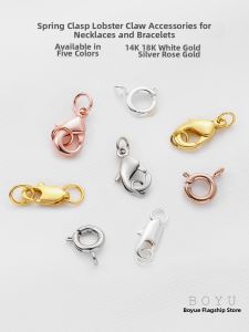 BOYU | Gold Plated Lobster Clasp Necklace/Bracelet Connector Accessories