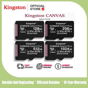 ♥100% ผลิตภัณฑ์ของแท้ + อะแดปเตอร์ส่งฟรี + เครื่องอ่านการ์ด♥คิงส์ตันแคนวาสเลือกบวกไมโครเอสดีการ์ด1TB 512GB 256GB 128GB กับแอนดรอยด์ A1ประสิทธิภาพของคลาส