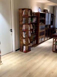 Bamboo Rotating Bookshelf 360-degree Rotatable Multi-layer Large Capacity Space-saving Simple And Practical