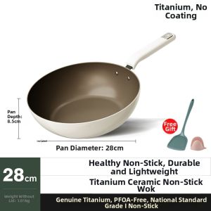 Titanium Ceramic Non-stick Pan