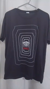 Version 2 Jack Daniels x Coca-Cola T-Shirt Limited Edition Black cotton shirt with authentic product label and comfort fit design