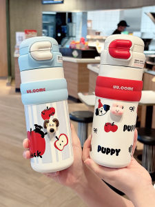 Cốc Nước Cách Nhiệt Bằng Thép Không Gỉ 316 Dành Cho Học Sinh Cốc Nhựa Có Ống Hút Cốc Nước Đi Học Cốc Nước Nữ Cốc Cách Nhiệt