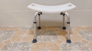 Shower Chair for Inside Shower Adjustable Shower Stool with Suction Feet Shower Seat for Inside Tub Bathroom Bench Bath Chair for Elderly and Disabled