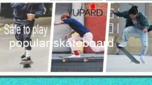 YUPARD Skateboard Adult Teenagers Maple Longboard Four-Wheel 80cm*20cm