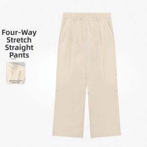 GYgoldlion | Breathable Light Loose Straight Pants
