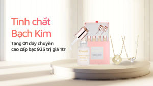 Tinh chất Bạch Kim - Cessées White Gold Ampoule - Làm sáng da chống lão hoá