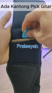 Strap Gitar Bass Dr Case Busa Tebal Nyaman Empuk Kuat