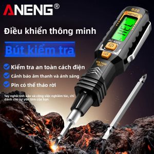 Tuốc Nơ Vít Hai Đầu Cách Điện ANENG B20 Đa Năng Đầu Dẹp Và Đầu Chữ Thập Tích Hợp Đồng Hồ Đo Điện Tử Dụng Cụ Cầm Tay Cho Việc Sửa Chữa Điện Tự Làm