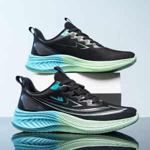 Mens Running Shoes Lightweight Soft Bottom Casual Sports Footwear Breathable All-Match Student Leisure Sneakers