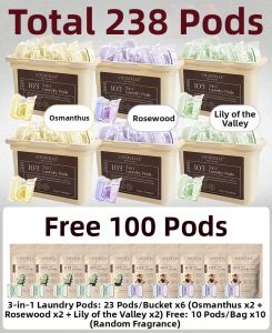LYCOCELLE | Antibacterial Scented Laundry Pods Deodorizing  Color-Protecting  Detergent