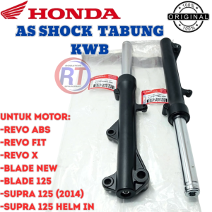 TABUNG AS SHOCK DEPAN KODE KWB HONDA UNTUK MOTOR REVO ABS REVO FIT REVO X BLADE NEW BLADE 125 DLL...