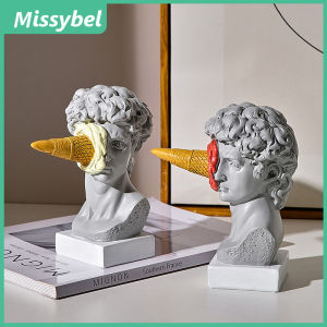 Đồ Trang Trí Nhà Cửa Kiểu Bắc Âu Tượng Thần Thoại Hiện Đại Tượng David Kem Tượng Thần Thoại Tượng Nhựa Trang Trí Bàn Làm Việc Tượng Điêu Khắc