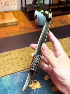Boat Old Men Fishing Incense Stick Creative Leafs Censer Incense Holder Aromatherapy Ornament Home Indoor Incense Burner