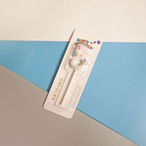Candy Number Birthday Candles Cake Decoration Plugins Cute Party Memorial Year Anniversary White Candles Photography