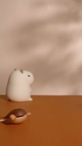 💡โคมไฟซิลิโคนนุ่มนิ่มคาปิบาร่า Capybara พร้อมส่ง ไฟหัวเตียงน่ารัก ระบบสัมผัส ไฟกลางคืน ชาร์จUSB ของตกแต่งห้อง ของขวัญ