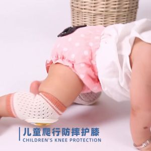 Bọc Bảo Vệ Đầu Gối Mùa Hè Cao Cấp Cho Bé Tập Bò Tất An Toàn Đầu Gối