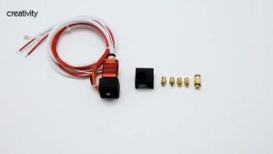 Ender 3 CR 10 Extruder Hotend Kit with Heating Block Nozzle Heater Thermistor for CR10S Pro Ender3 V2 Ender 5 3D Printer Parts
