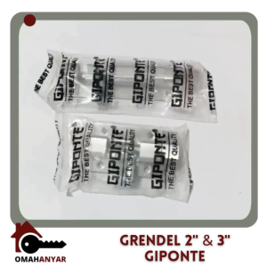 Grendel Pintu Slot Bolt Kotak Aluminium 2 inch 3 inch Falco Giponte Bukan Gerber