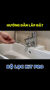 COMBO 3 lõi lọc thay thế dùng cho bộ lọc Dewbell Kit Pro – Lọc cặn giảm mùi clo dùng cho vòi lavabo và bồn tắm SEOUL AQUA