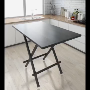 Wooden Foldable Dining Table Simple Modern Folding Table Folding Table Household Simple Table Dining Table