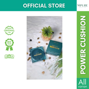 NPURE Flawless Matte Power Cushion Base Makeup tekstur Ringan di Wajah dan Full Coverage