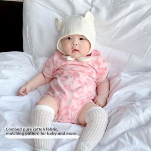 Spring and Summer Pure Cotton Baby Sleepwear Outer Wear