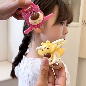 Gratis Ongkir - Jepit Rambut Karakter Sanrio Untuk Anak Perempuan / Hairpin Aksesoris Rambut Lucu / Jepit Rambut Lotso Beruang Lucu