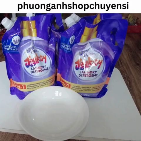 2 túi nước giặt joykity 4 ký hương lavender dịu nhẹ an toàn cho da