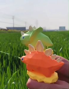 คอมพิวเตอร์ฉีดน้ำรูปทรงสัตว์น่ารัก 4-6 เมตร ยิ่งไกล ปืดฉีดน้ำเด็ก