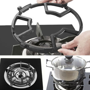 Wok stand mendukung rak pembakar besi cor kompor ring peralatan masak rentang gas wok