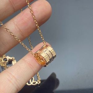 New Small Ice Cube Pure Silver Necklace Mens No Diamond White Gold Lockbone Chain Womens Simple Star Zhu Yilong Jewelry