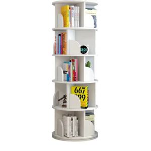 Rotatable Space-Saving Bookshelf for Children Students