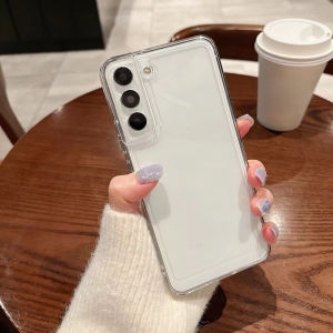 Transparent Silicone Phone Case For Samsung Galaxy S26 S25 Ultra S24 FE S23 S22 S21 S20 Plus Clear Shockproof Soft Funda Cover