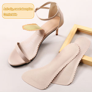 Talao Anti-Slip Sandal Insert Pads Insole for Women Sweat-absorbing Deodorant Sole Sticker 1 pair