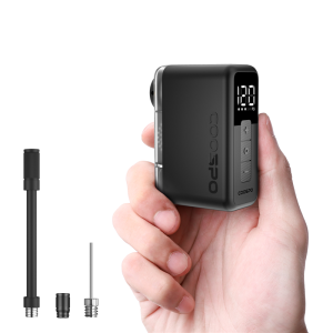 Máy Bơm Điện Mini COOSPO X1 Air 120PSI Bơm Xe Đạp Kỹ Thuật Số 500mAh Sạc Lại Được Dùng Cho Van Schrader Và Presta