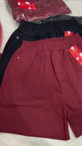 Quần short nữ form chữ A Quần short nữ lưng thun quần ngố nữquần đùi nữ có bigsize 45 đến 75kg