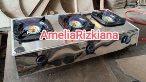 Kompor serbaguna 3 Tungku ( martabak  seblak dll)