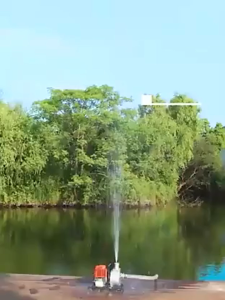 REAIM เครื่องสูบน้ำเบนซิน 1 นิ้ว 7แรงม้า 2 จังหวะ ดูดลึก 12 เมตร ส่งสูง 28 สตาร์ทง่าย อะไหล่แท้ 100%