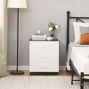 โต๊ะเฟอร์นิเจอร์ห้องนอน ชั้นวาง ตู้เก็บของชั้นวาง ตู้ข้างเตียง น้ำเงิน ตู้ข้างเตียง โต๊ะไม้ โต๊ะข้างเตียง