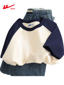 Warrior | American College Style Loose Sleeve T-Shirt