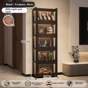 ZHUSHANXIA | Transparent LED Acrylic Display Shelf